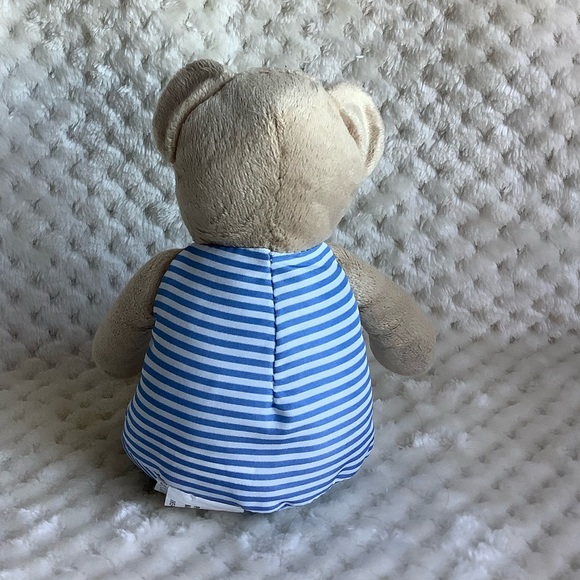 IKEA Fabler Bjorn Bear Striped Outfit Red Heart - Picture 5 of 11